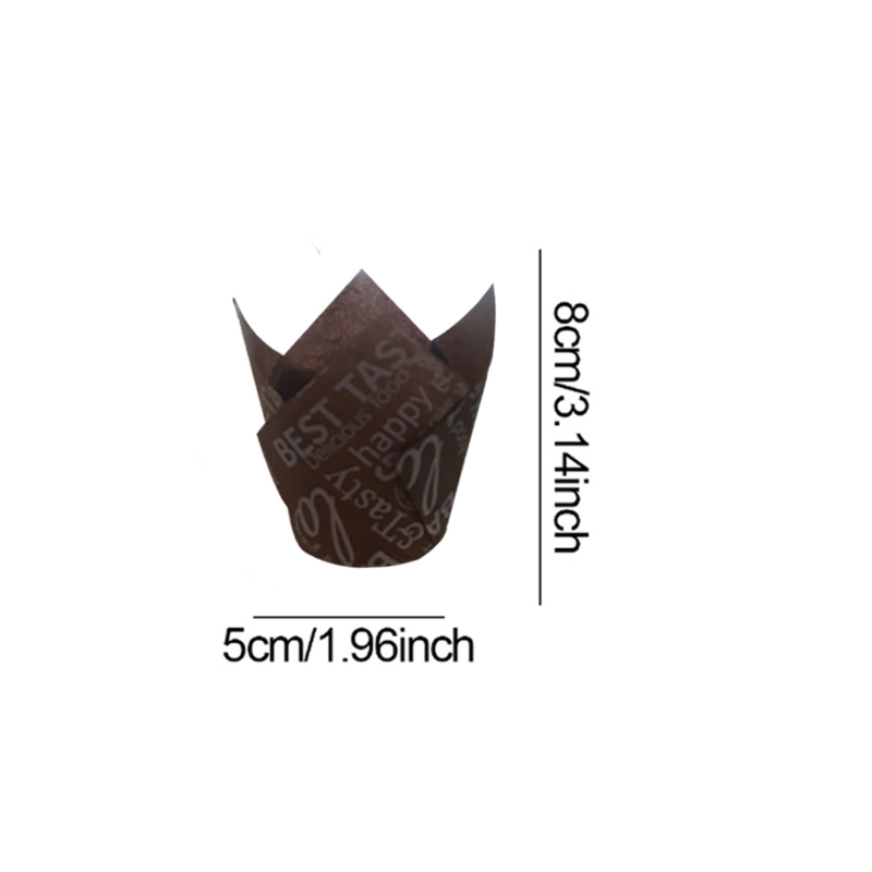 50Pcs/100Pcs Coffee-Themed Tul - Kitchen Baking Mat avaliação e preço
