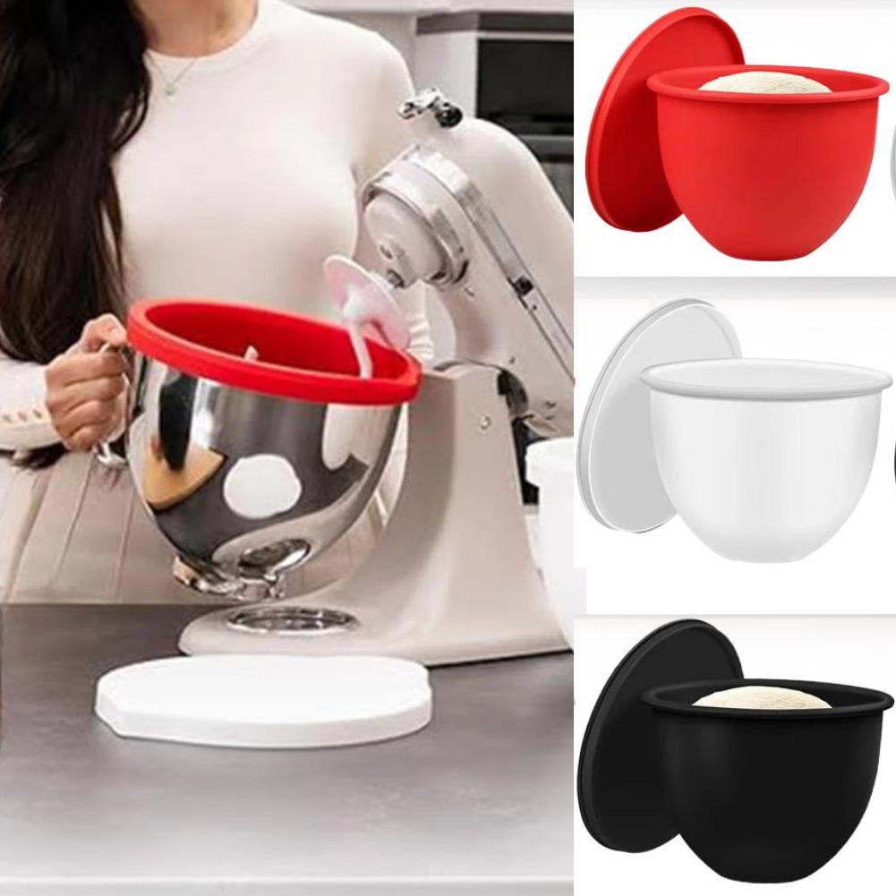 1PC Universal Silicone Bowl Li - Kitchen Aid Baking Lid avaliação e preço