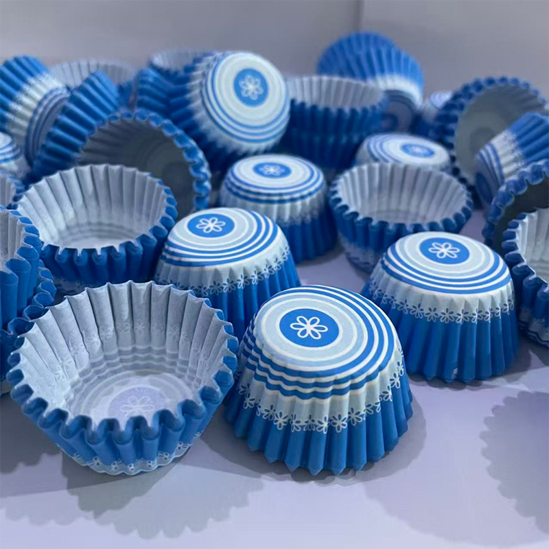 200Pcs/500Pcs/1000Pcs Blue Flo - Kitchen Baking Mat avaliação e preço