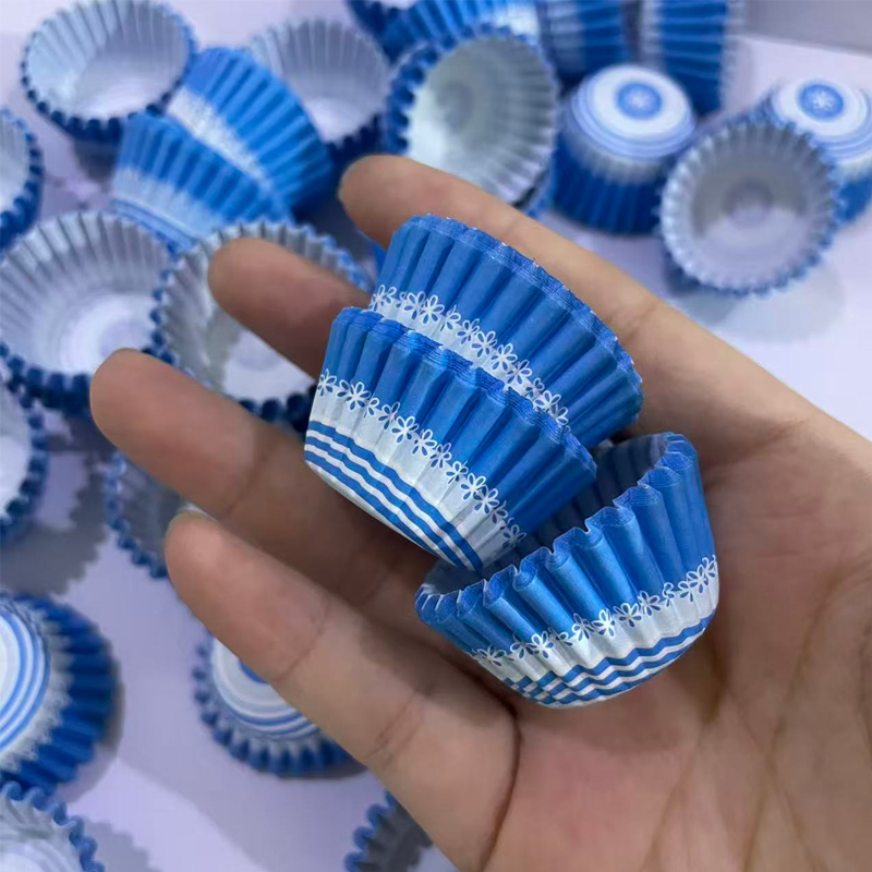 200Pcs/500Pcs/1000Pcs Blue Flo - Kitchen Baking Mat avaliação e preço