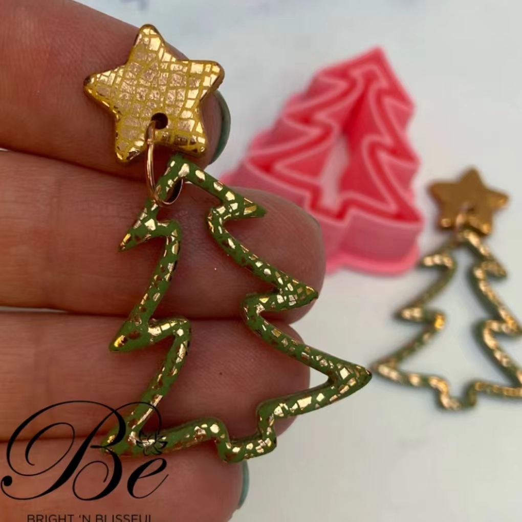 Clay Cutter Shape Christmas Tr - Cookie Cutter Set avaliação e preço