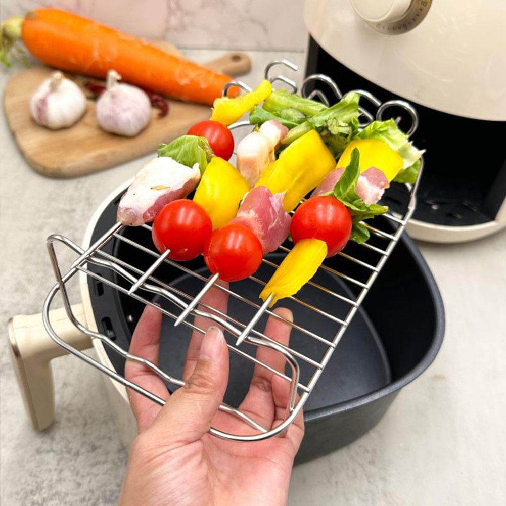 Air Fryer Square Grill Stainle - Kitchen Baking Store avaliação e preço