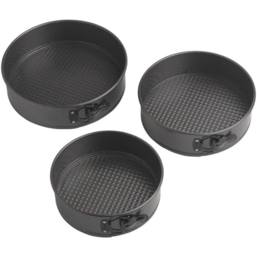 Gold Non-Stick 8, 9, 10 in Spr - Springform Pan Set avaliação e preço