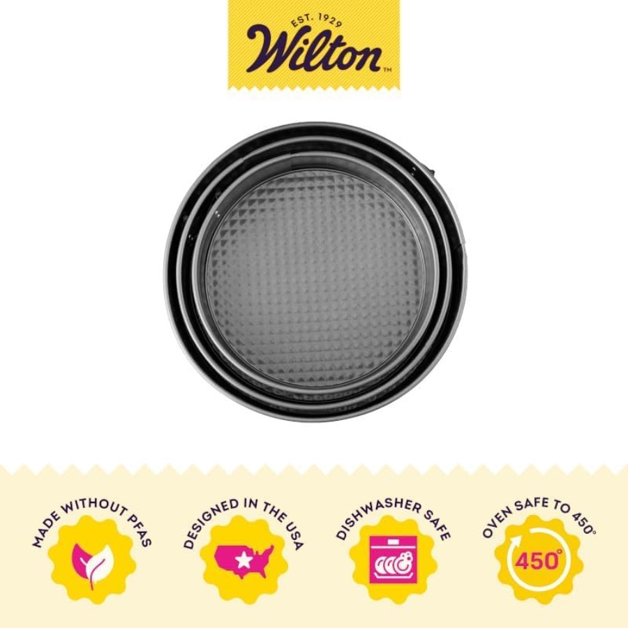Gold Non-Stick 8, 9, 10 in Spr - Springform Pan Set avaliação e preço