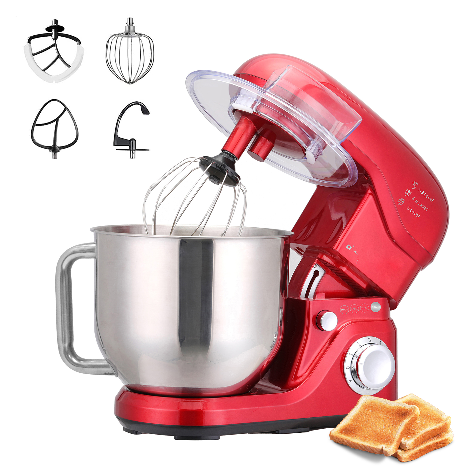 8L Bakery Cake Dough Blender F - Kitchen Robot Baking avaliação e preço