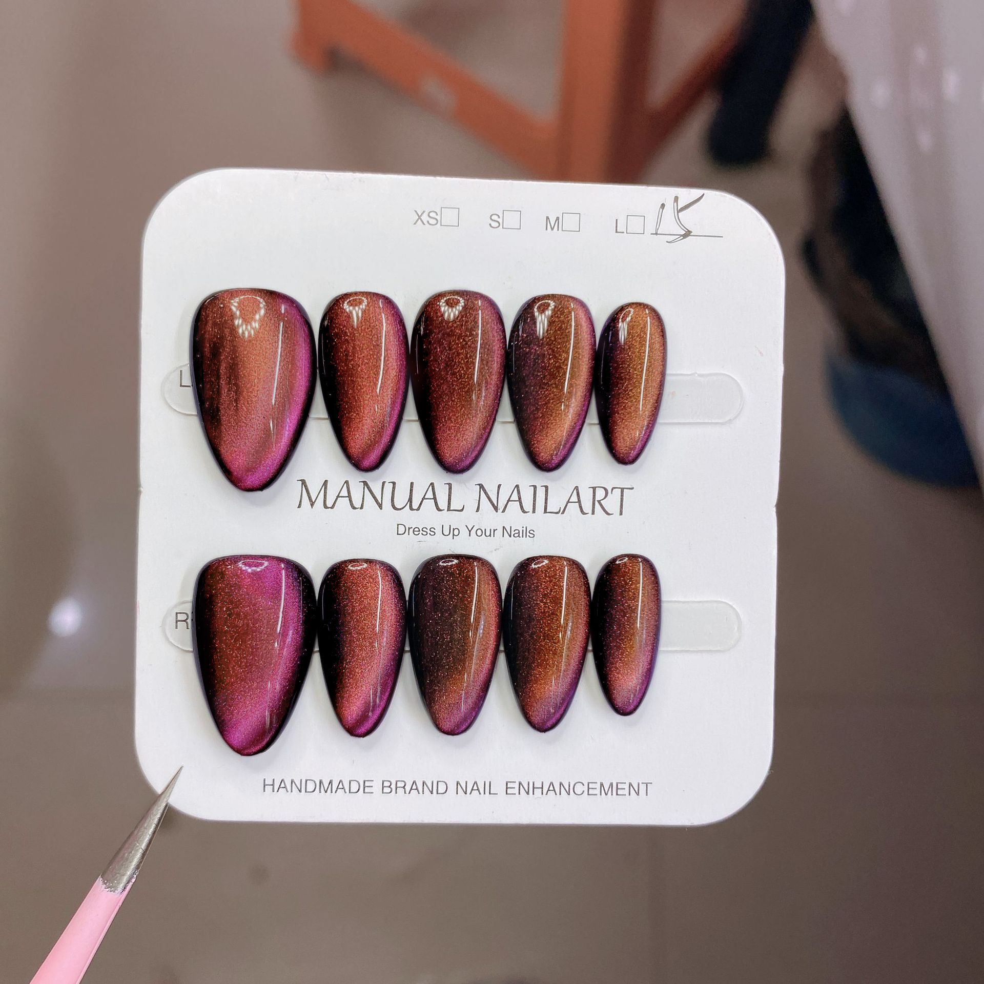 10pcs/Set False Nails Full Cov - Decorating Tip Set avaliação e preço