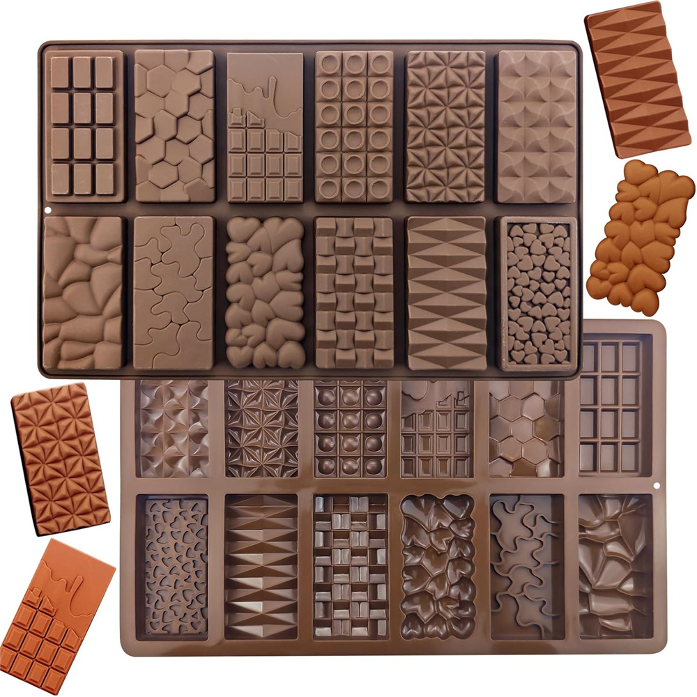 12 In 1 Chocolate Molds Dubai  - Kitchen Baking Molds avaliação e preço