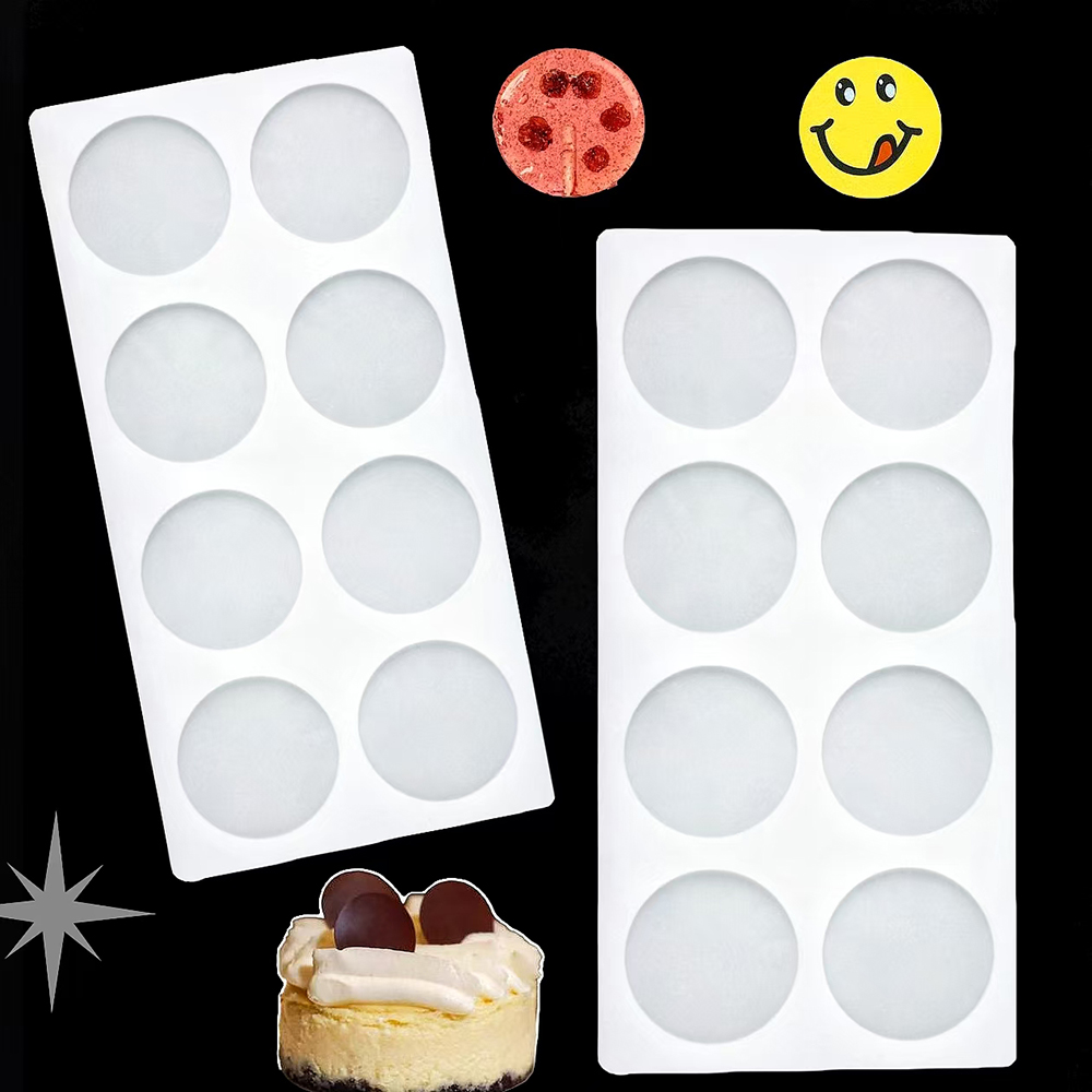 8-cavity cylindrical sugar fli - Kitchen Baking Molds avaliação e preço