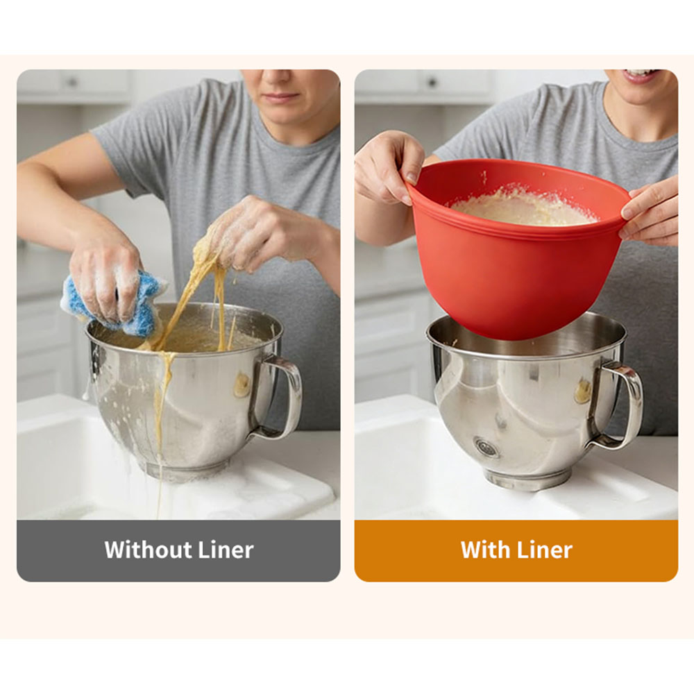 Silicone Bowl With Lids for Ki - Kitchen Aid Baking Lid avaliação e preço