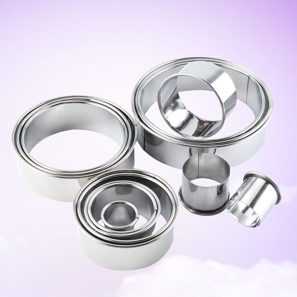 14Pcs Round Shape Biscuit Cutt - Cookie Cutter Set avaliação e preço