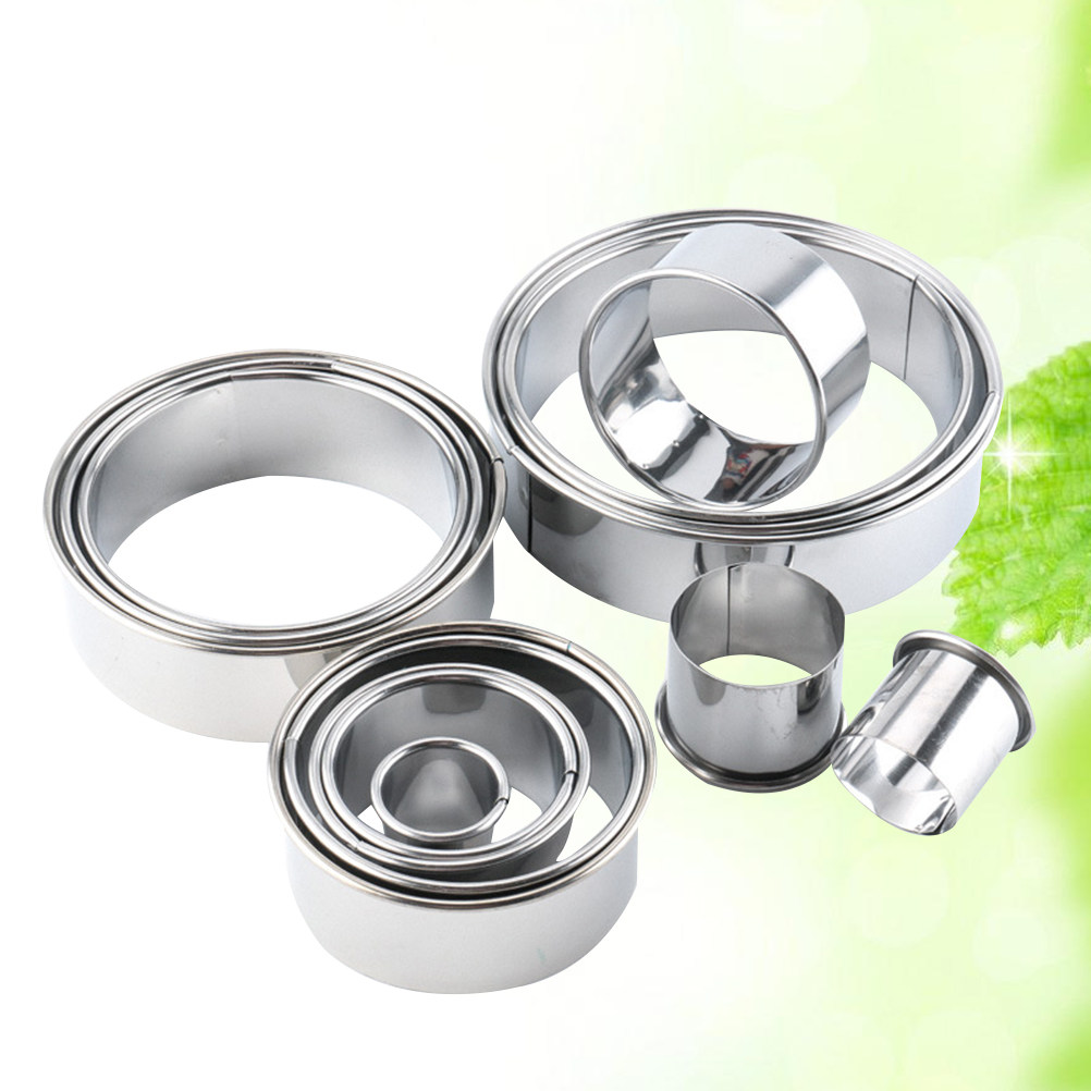 14Pcs Round Shape Biscuit Cutt - Cookie Cutter Set avaliação e preço