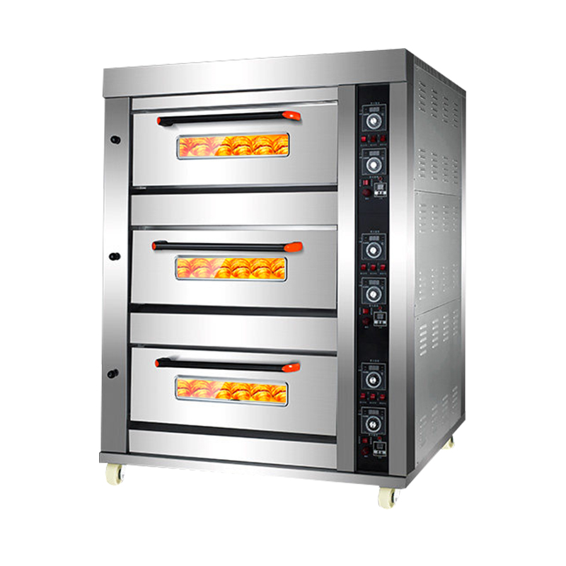 Guangzhou 3 Deck 6 Trays Comme - Commercial Kitchen Baking Equipment avaliação e preço