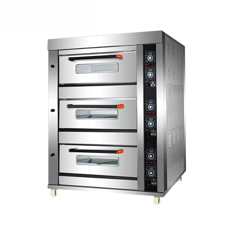 Guangzhou 3 Deck 6 Trays Comme - Commercial Kitchen Baking Equipment avaliação e preço