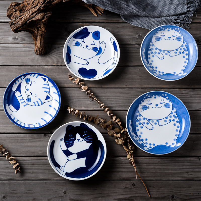 1/4pcs Ceramic Dessert Sauce D - Cake Board Round avaliação e preço