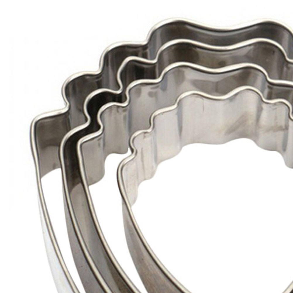 4Pcs Stainless Steel Cookie Cu - Cookie Cutter Set avaliação e preço