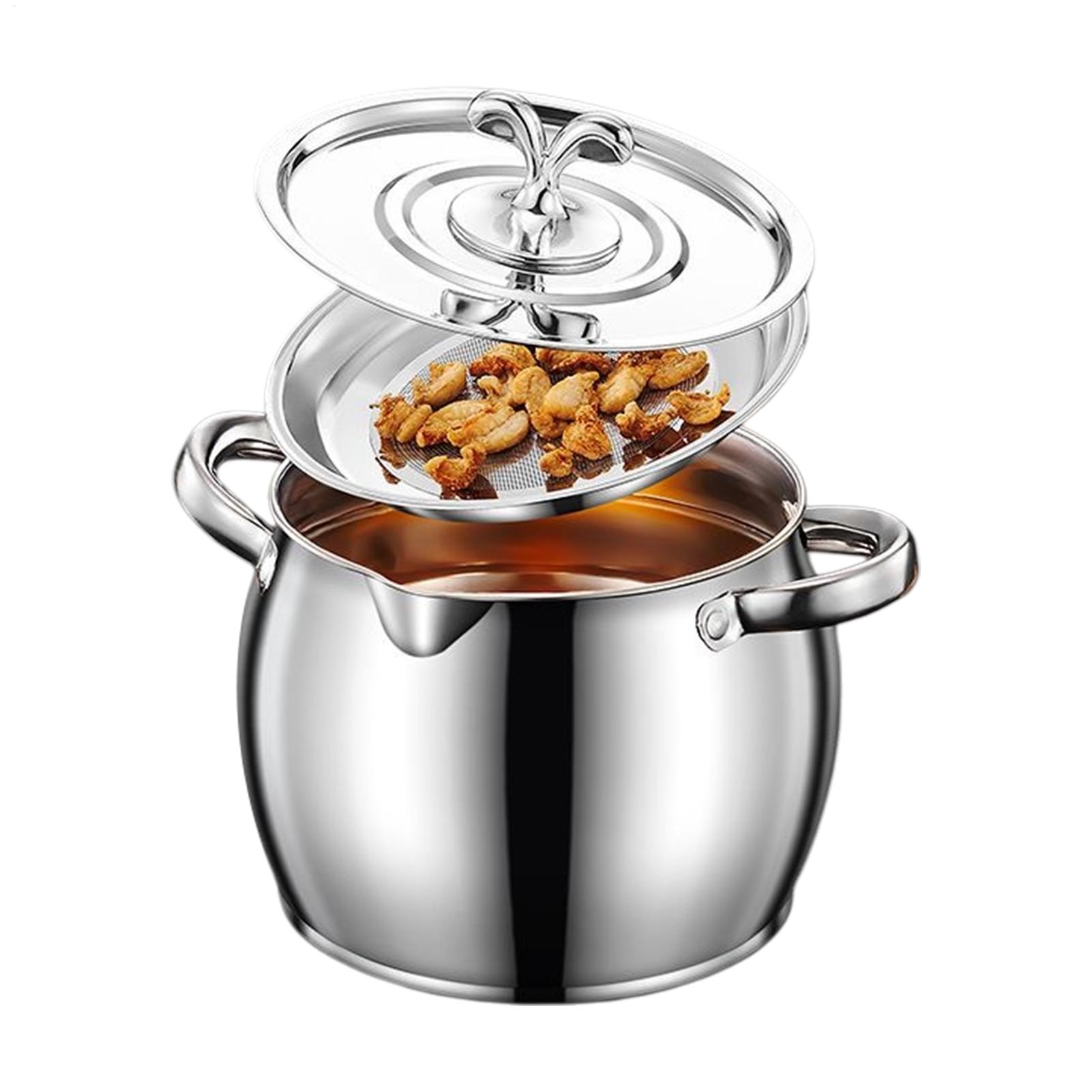 Bacon Grease Saver Stainless S - Kitchen Baking Canisters avaliação e preço