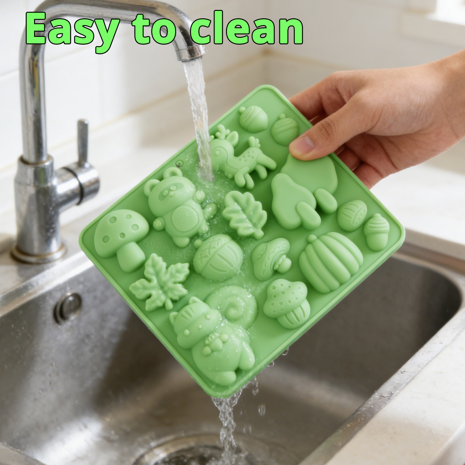 1 Silicone Cake Mold in the Sh - Kitchen Baking Molds avaliação e preço