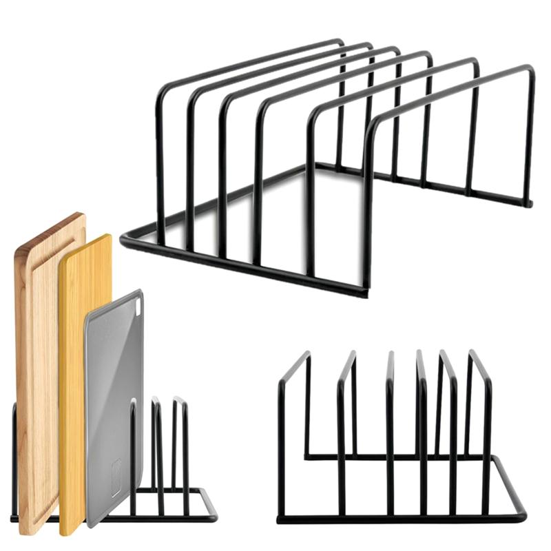 Anti-slip Feet Organizer Bakin - Kitchen Baking Pan Storage avaliação e preço