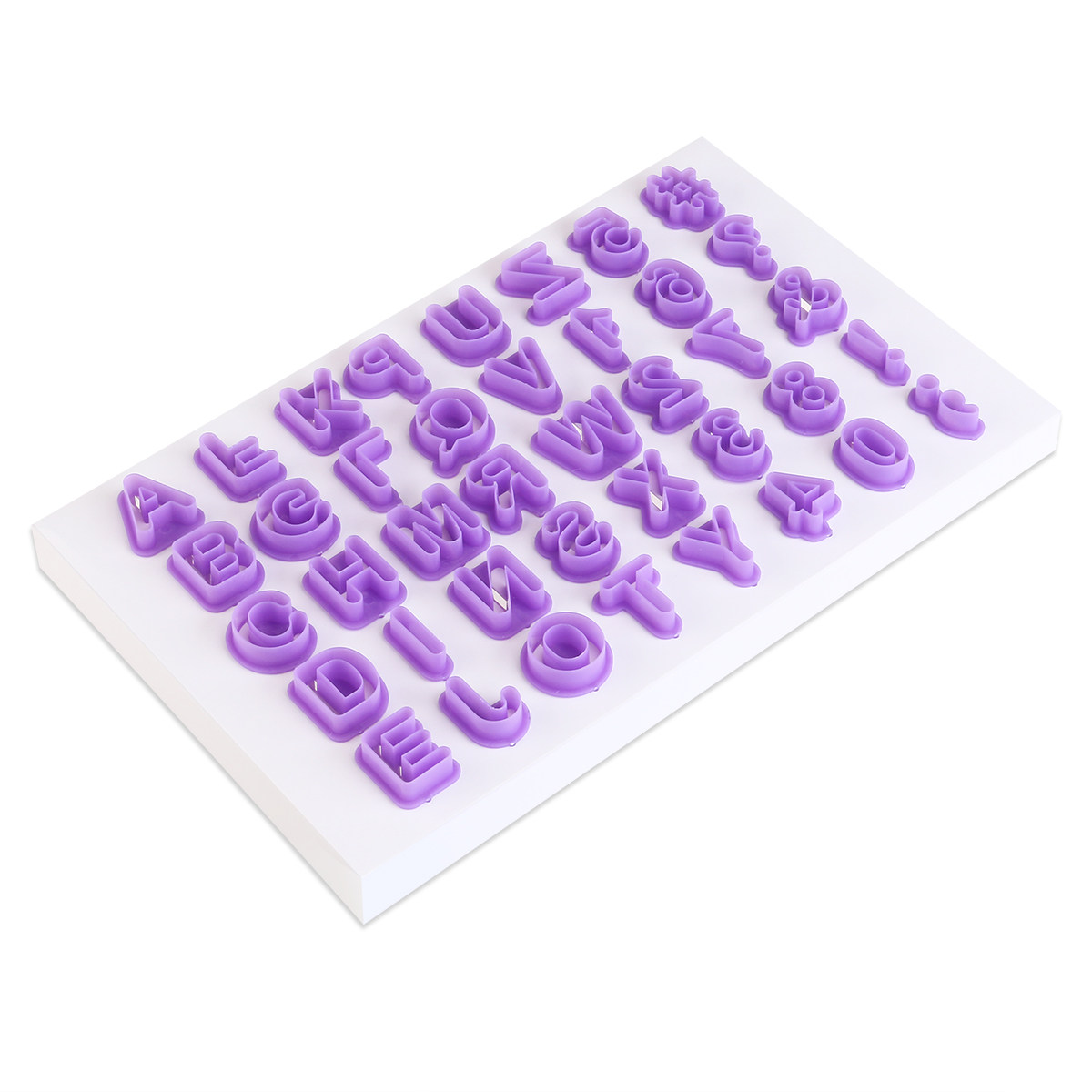 40Pcs Alphabet Number Letter C - Cookie Cutter Set avaliação e preço