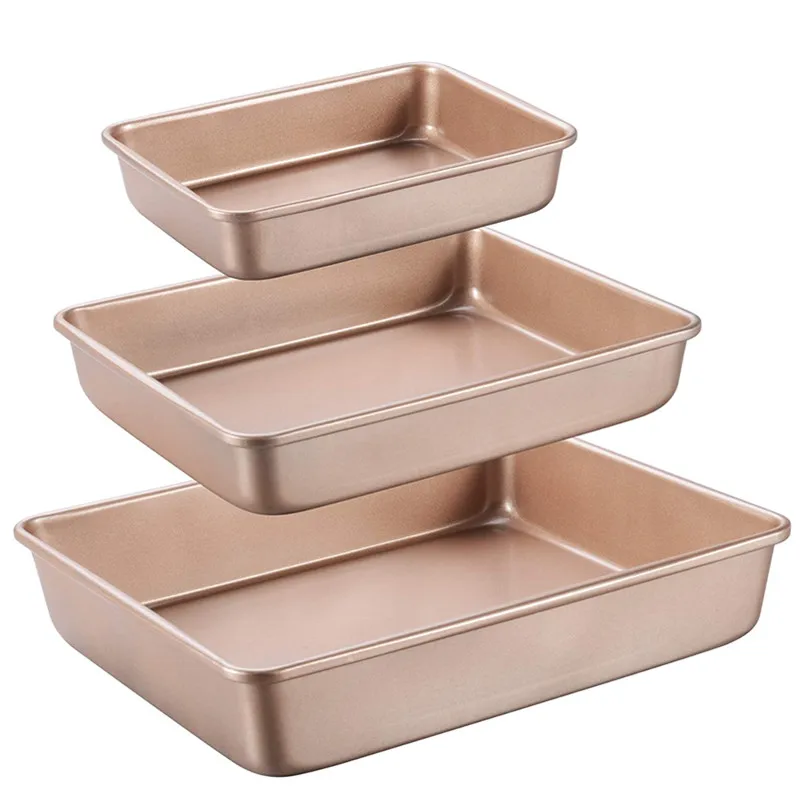 Thicken Carbon Steel Golden Ba - Springform Pan Set avaliação e preço