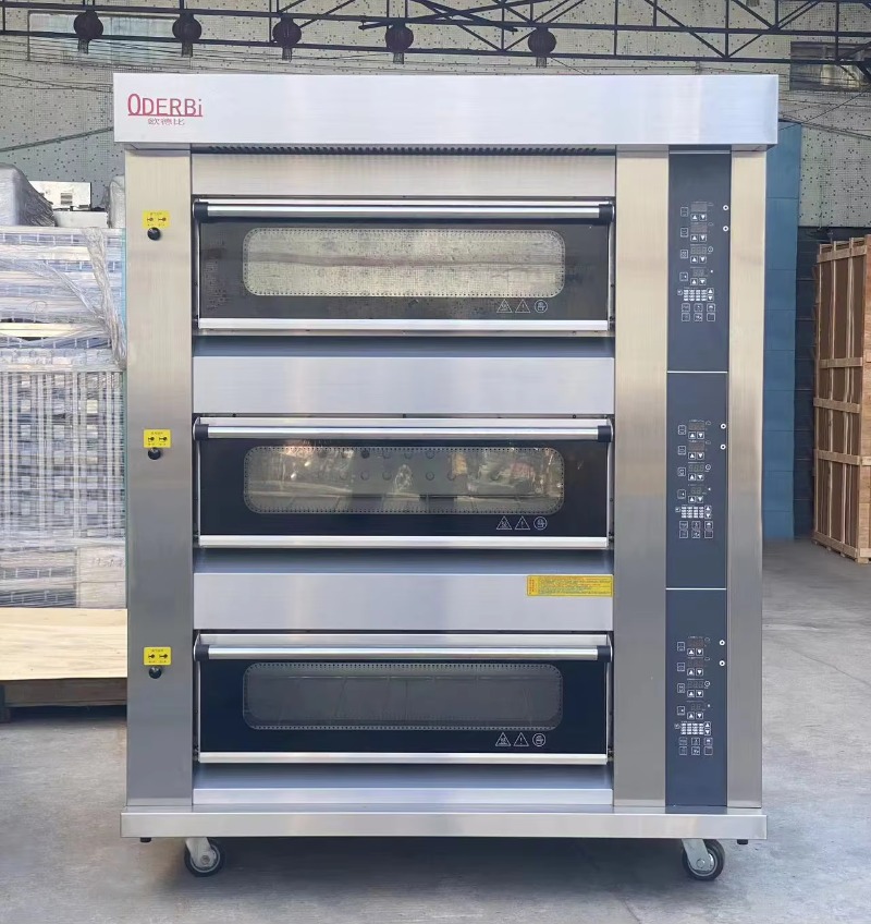 Customized Commercial 3 Deck 6 - Commercial Kitchen Baking Oven avaliação e preço