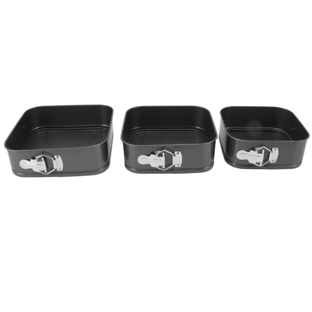 3pcs Carbon Steel Springform C - Springform Pan Set avaliação e preço