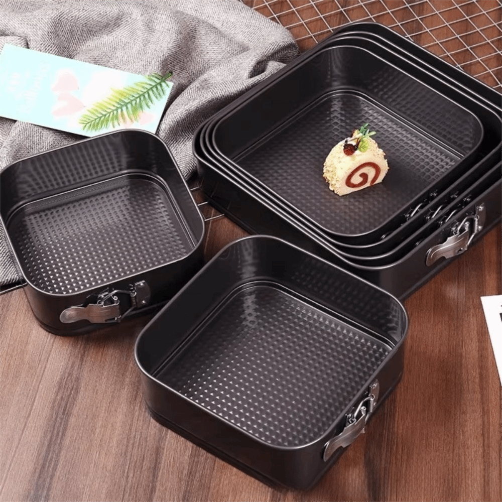 3pcs Carbon Steel Springform C - Springform Pan Set avaliação e preço