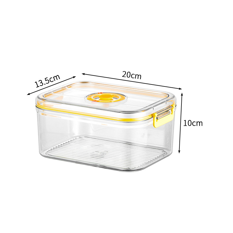 Vacuum Fresh-keeping Box Refri - Kitchen Baking Tins avaliação e preço