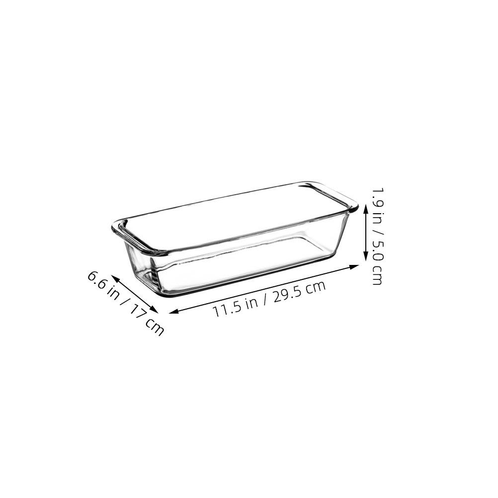 1Pcs Premium Tempered Glass Ba - Kitchen Baking Pan Storage avaliação e preço