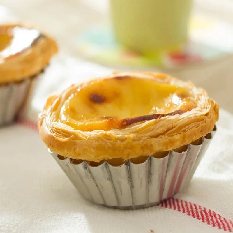 Aluminum 7cm Egg Tart Molds St - Kitchen Baking Tins avaliação e preço