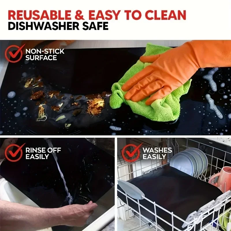33×40/40×50/40×60cm Non-Stick  - Kitchen Baking Mat avaliação e preço