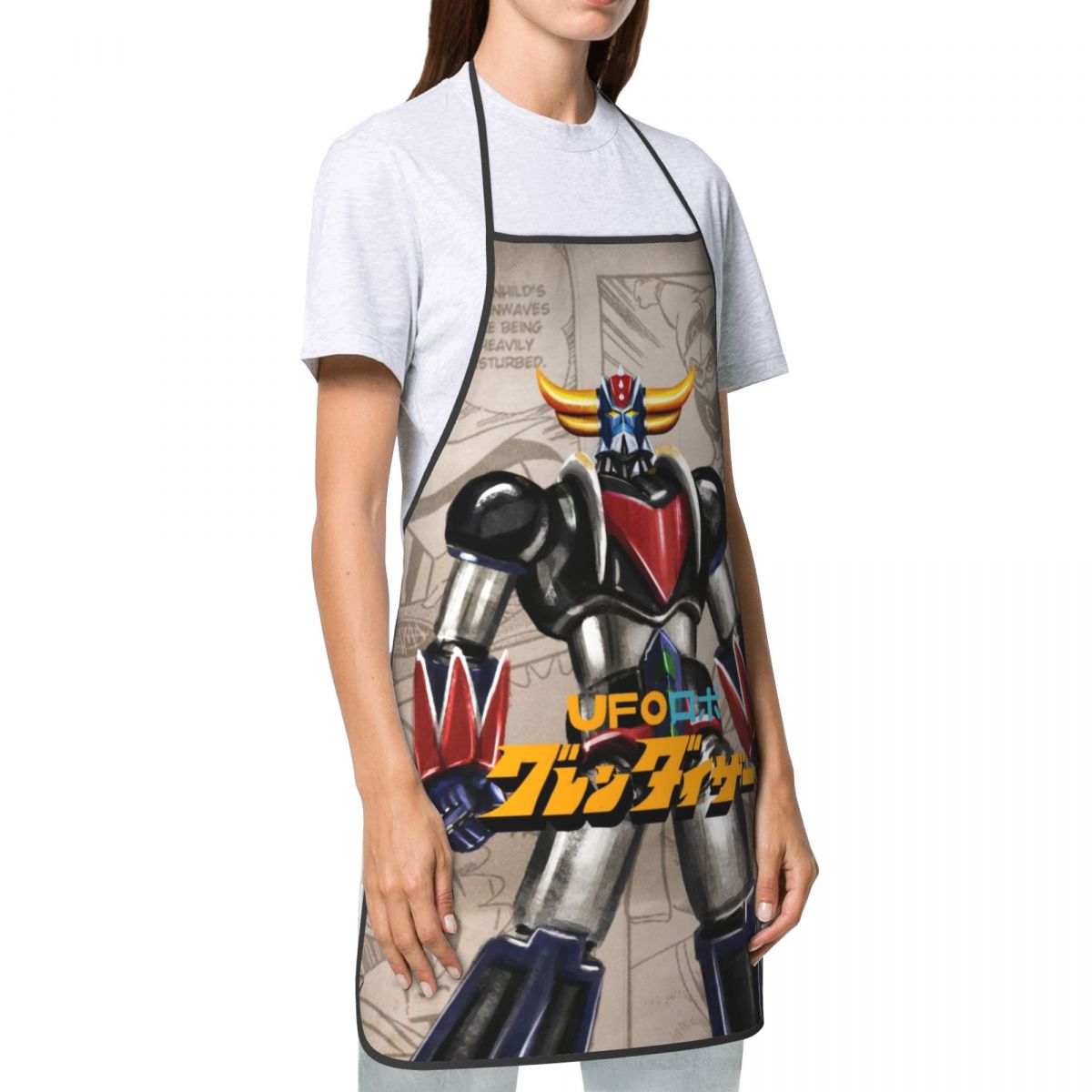 Unisex Grendizer Anime Kitchen - Kitchen Robot Baking avaliação e preço