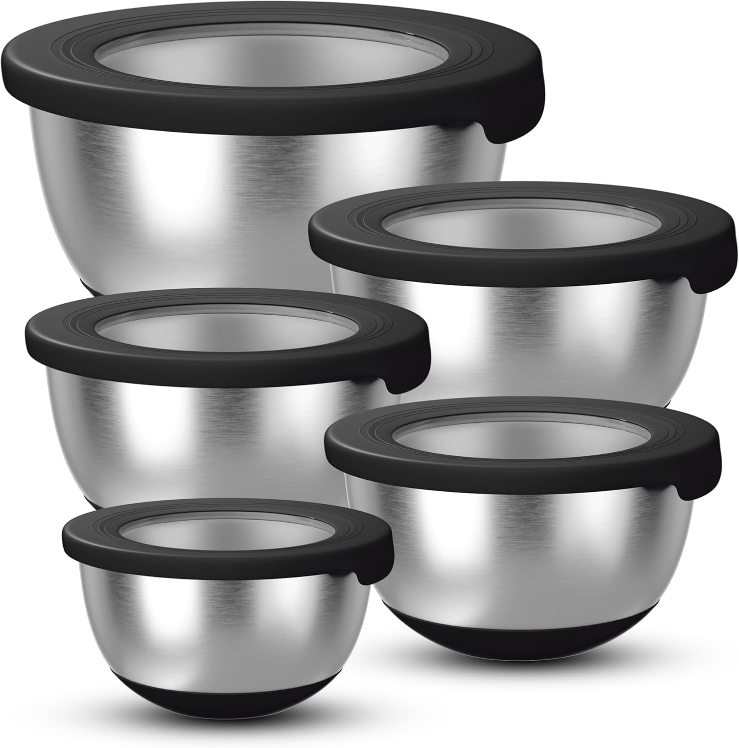 Stainless Steel Mixing Bowls w - Kitchen Baking Products avaliação e preço