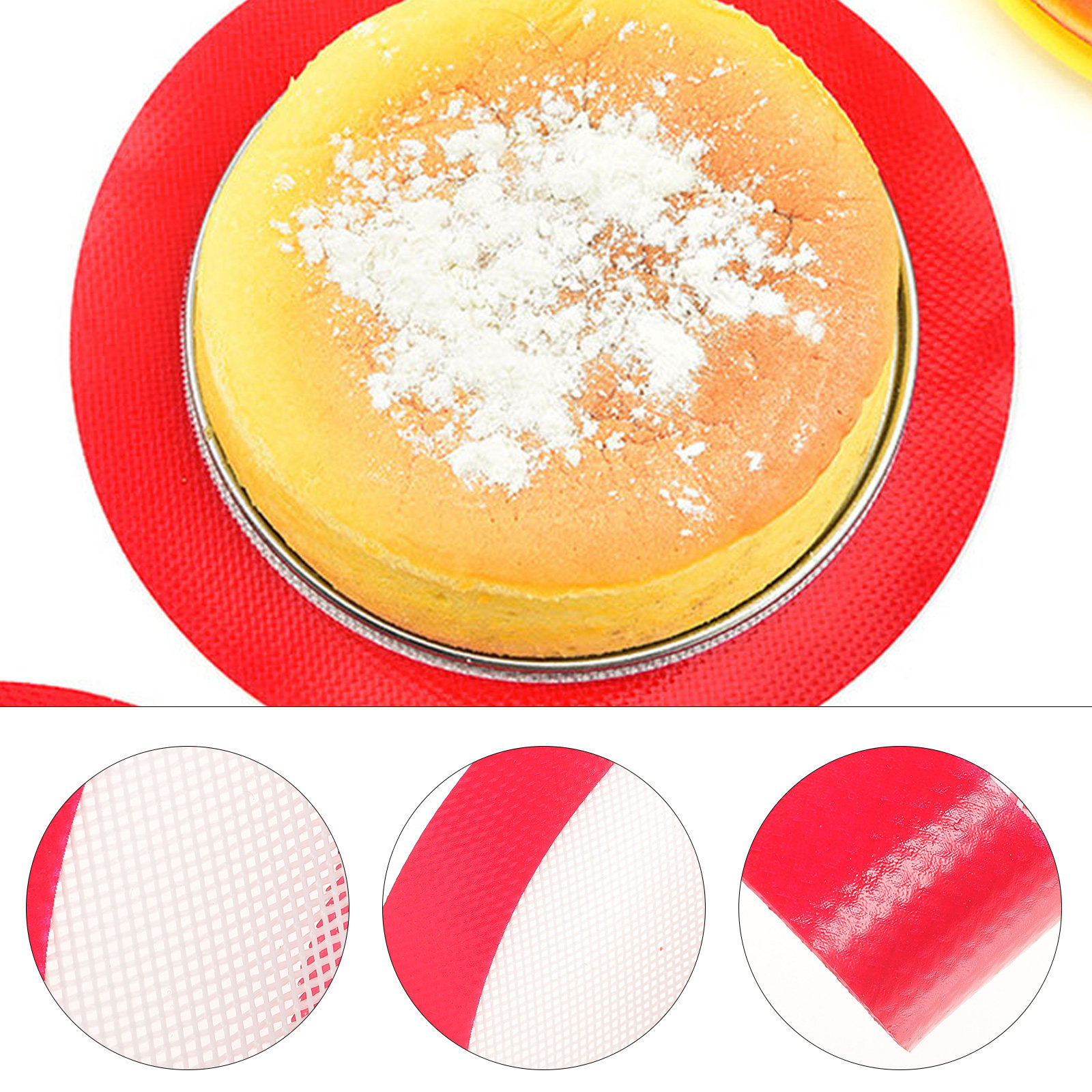Premium Thick Silicone Baking  - Kitchen Baking Mat avaliação e preço