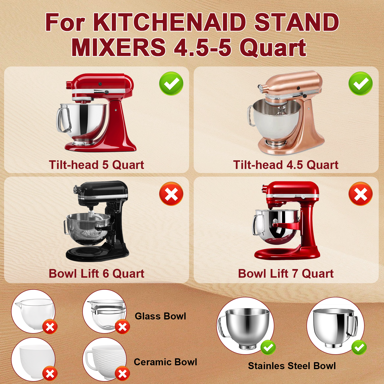 Silicone Bowl With Lids Includ - Kitchen Aid Baking Lid avaliação e preço