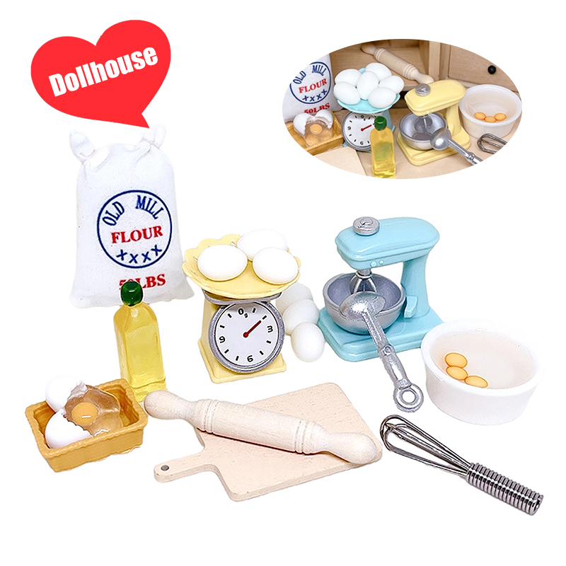 1Set 1:12 Dollhouse Miniature  - Kitchen With Baking Area avaliação e preço