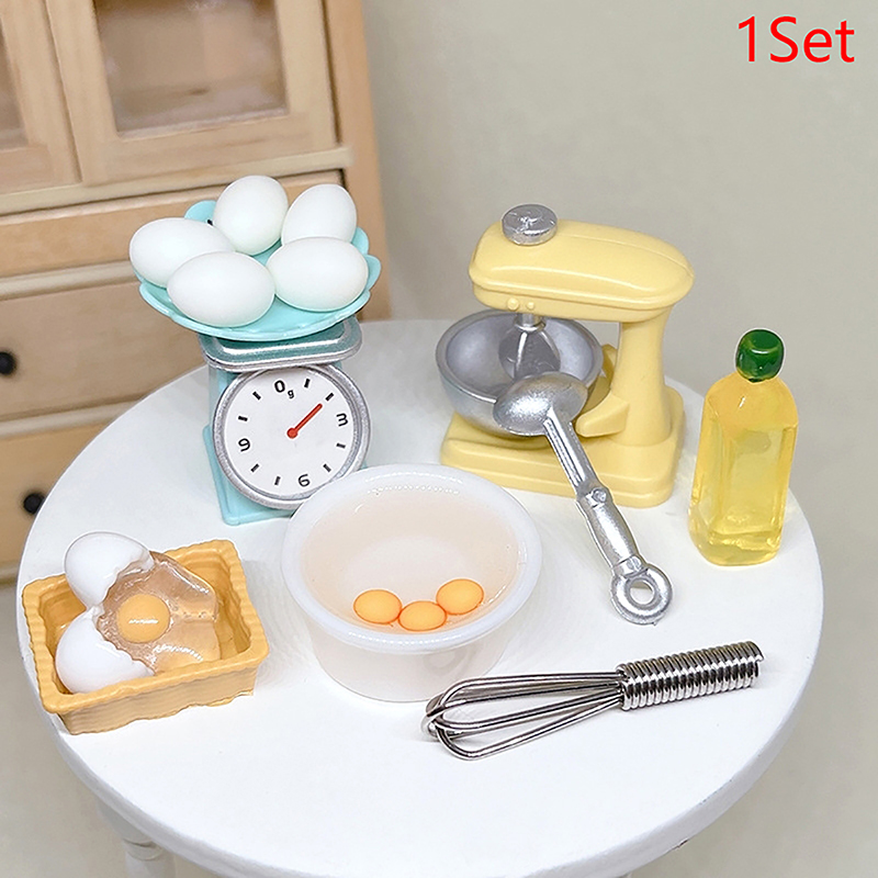 1Set 1:12 Dollhouse Miniature  - Kitchen With Baking Area avaliação e preço