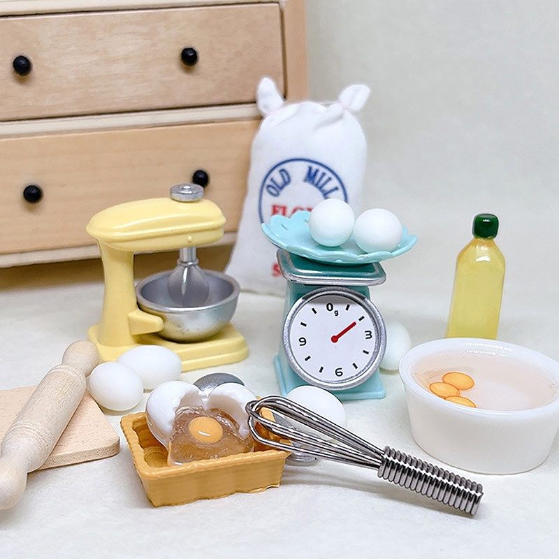 1Set 1:12 Dollhouse Miniature  - Kitchen With Baking Area avaliação e preço