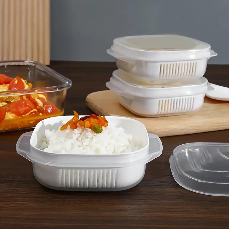 Rice storage box, microwaveabl - Kitchen Baking Tins avaliação e preço