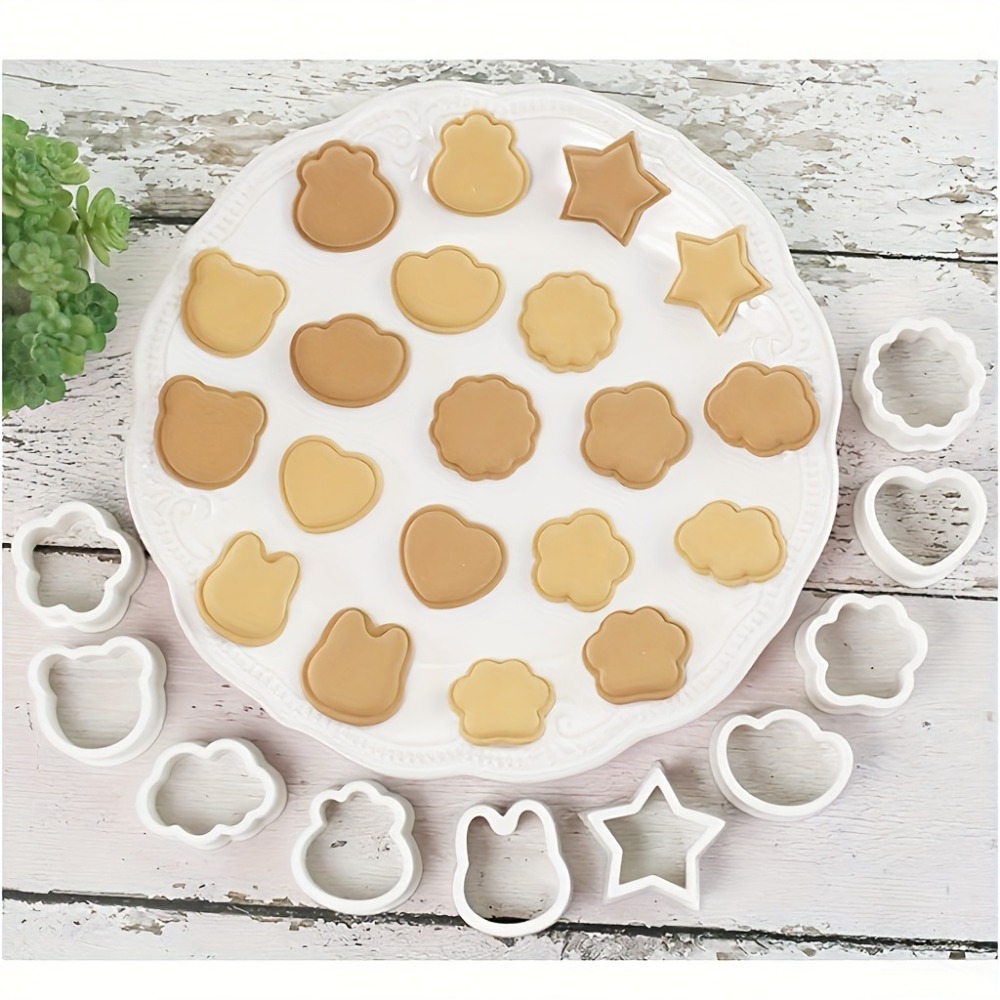 10Pcs Cookie Biscuit  Cutters  - Cookie Cutter Set avaliação e preço