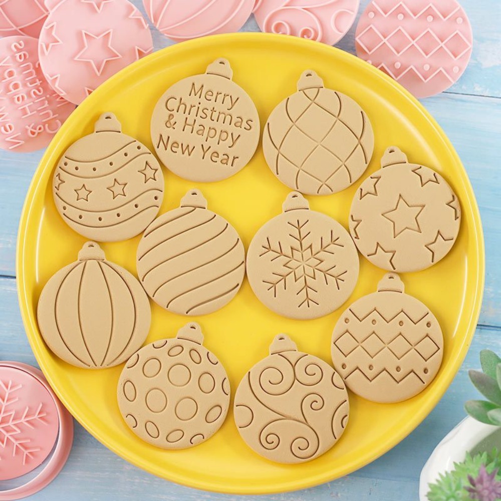 11Pcs Christmas Ornament Cooki - Cookie Cutter Set avaliação e preço
