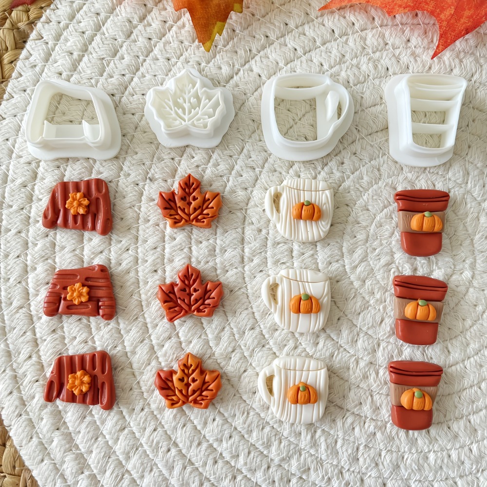 7Pcs Autumn Tic-Tac-Toe Cookie - Cookie Cutter Set avaliação e preço