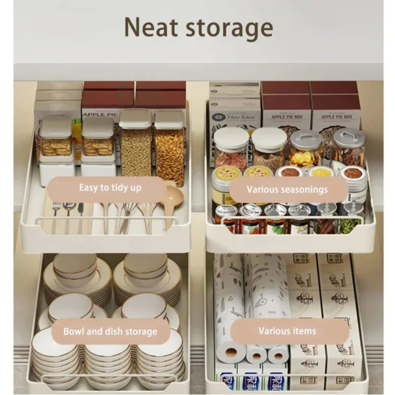 New Kitchen Storage Rack with  - Kitchen Baking Tins avaliação e preço
