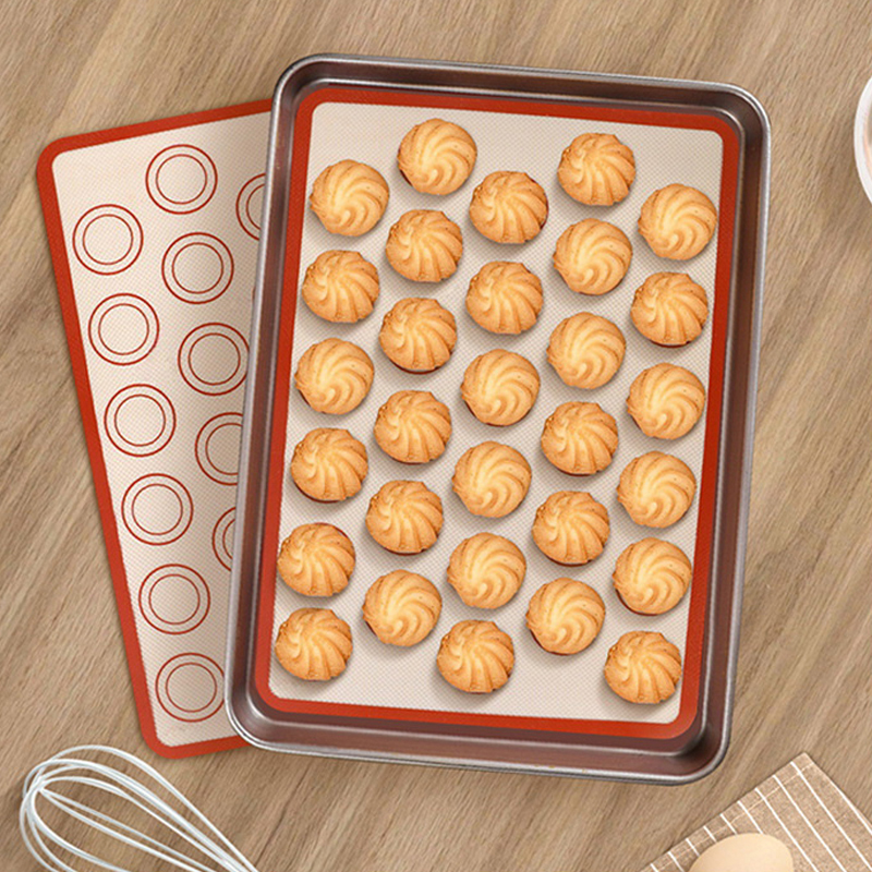 1Pc 42x29.5cm Silicone Baking  - Kitchen Baking Mat avaliação e preço