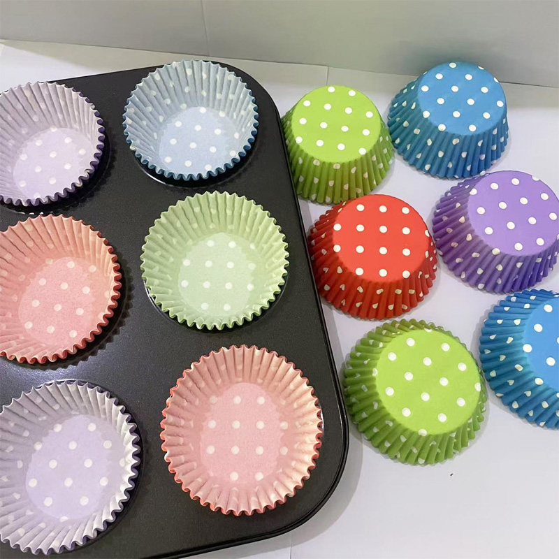 100Pcs/200Pcs Polka Dot Cake P - Kitchen Baking Mat avaliação e preço