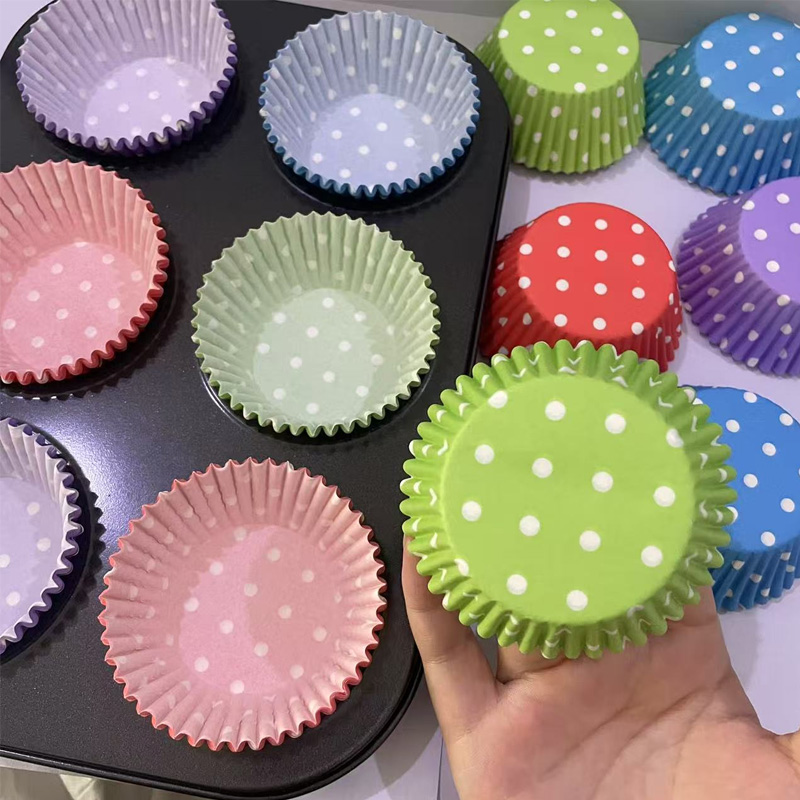 100Pcs/200Pcs Polka Dot Cake P - Kitchen Baking Mat avaliação e preço