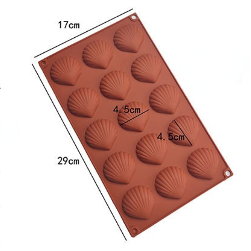 Food Grade Madeleine Cake Mold - Kitchen Baking Store avaliação e preço