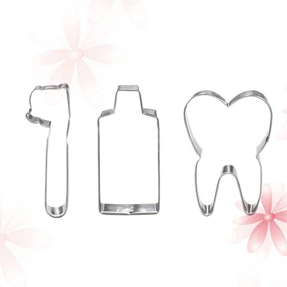 3Pcs Rust Proof Stainless Stee - Cookie Cutter Set avaliação e preço