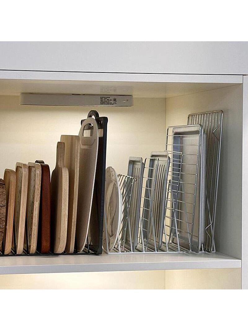 Kitchen Storage Rack Iron Art  - Kitchen Baking Pan Storage avaliação e preço