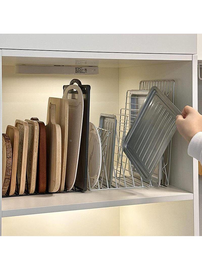 Kitchen Storage Rack Iron Art  - Kitchen Baking Pan Storage avaliação e preço